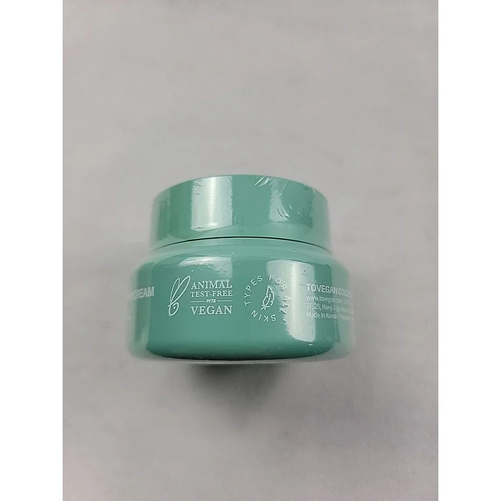 Tovegan Green Glow-Up Cream 50ml / 1.69‎ fl oz NEW SHRINK WRAPPED CONTAINER